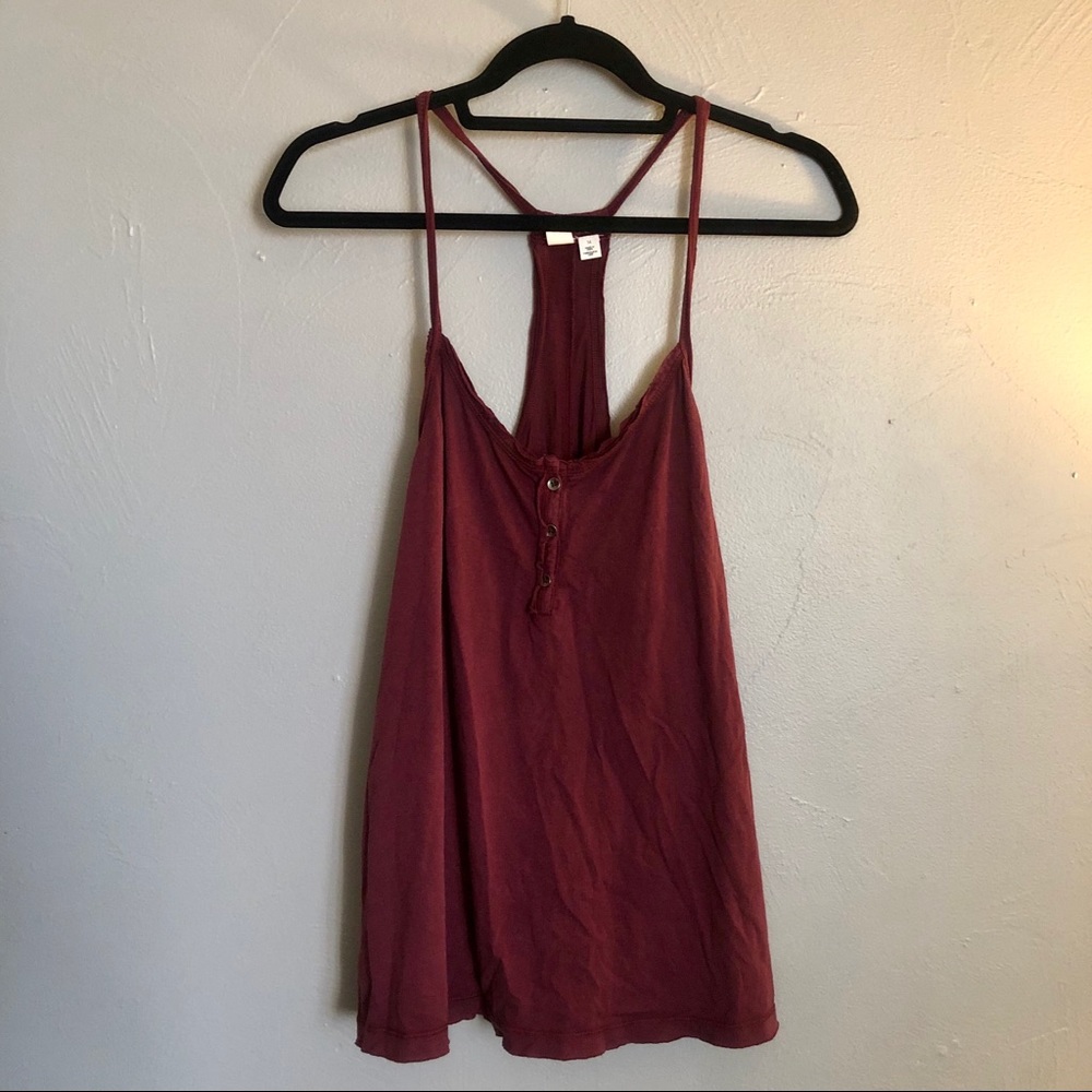 Melrose and Market | Red Racerback Tank